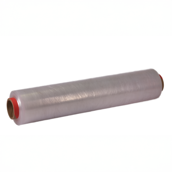 CLEAR PRE-STRETCH WRAP 500mm x 450m x 12um